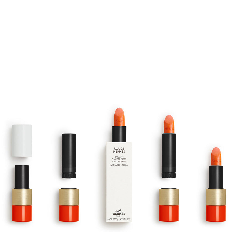 Rouge Hermès, Poppy Lip Shine Refill