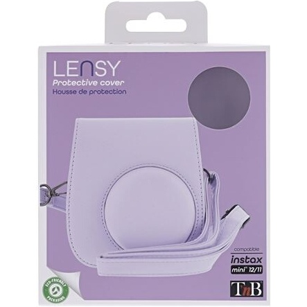 Sac, housse, étui photo - vidéo Tnb LENSY - Housse compatible Fujifilm Instax mini 12 - violet