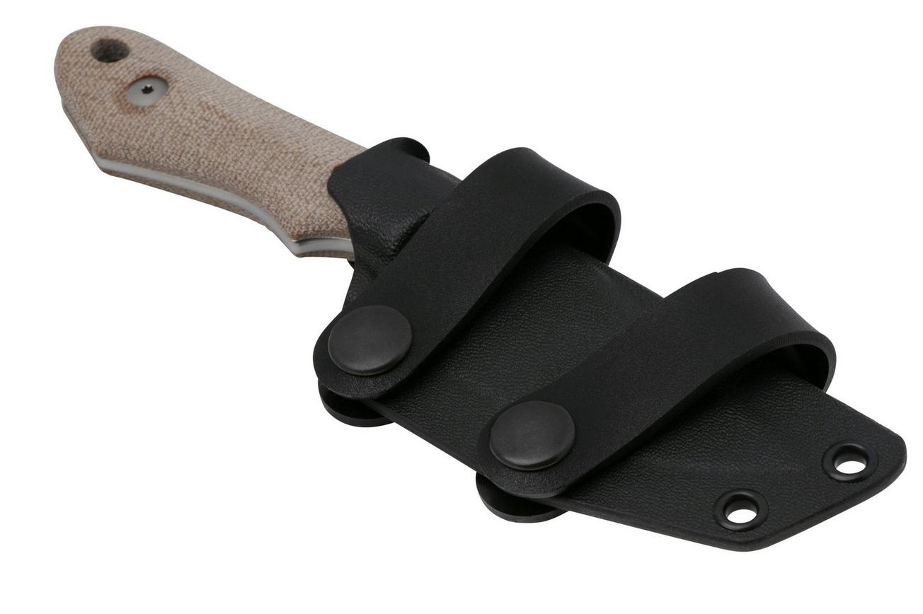 Viper Handy VT4040CN Natural Micarta, vaststaand mes