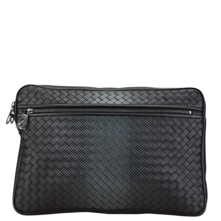 Bottega Veneta Vintage Bottega Veneta Clutch Black
