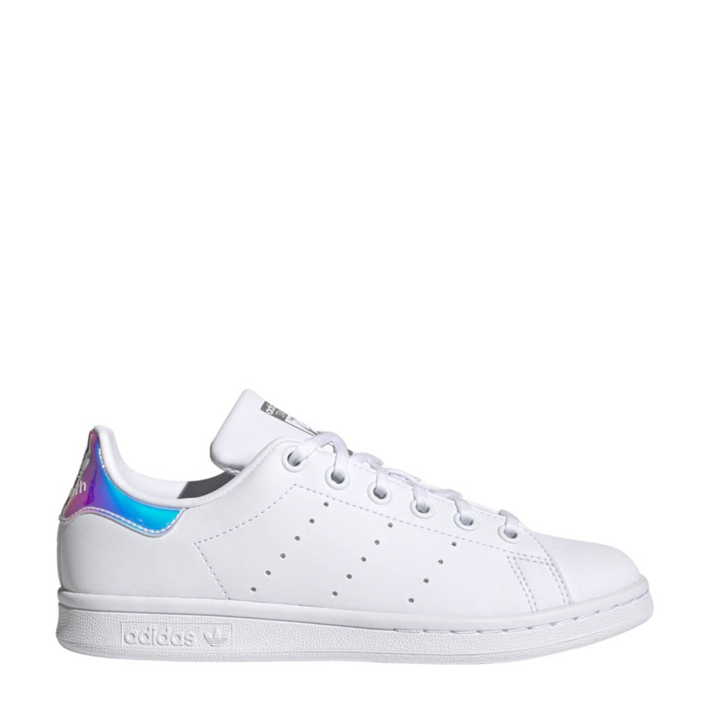 adidas Stan Smithsneakers wit/zilver metallic