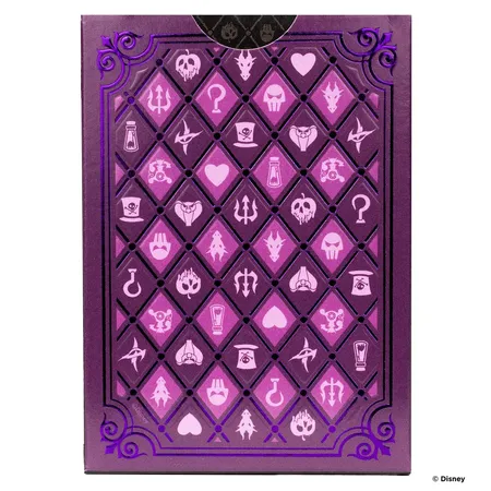 Bicycle® Kartenspiel Disney - Green oder Purple Villains, 1 Packung, 2-fach sortiert
