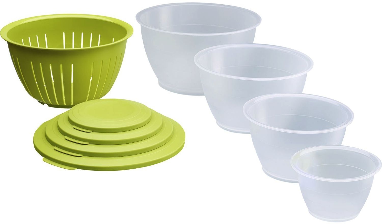 Westmark Schüssel Set Olympia 9 teilig grün
