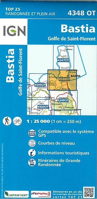 IGN - TOP25 4348OT BASTIA 1 25 000