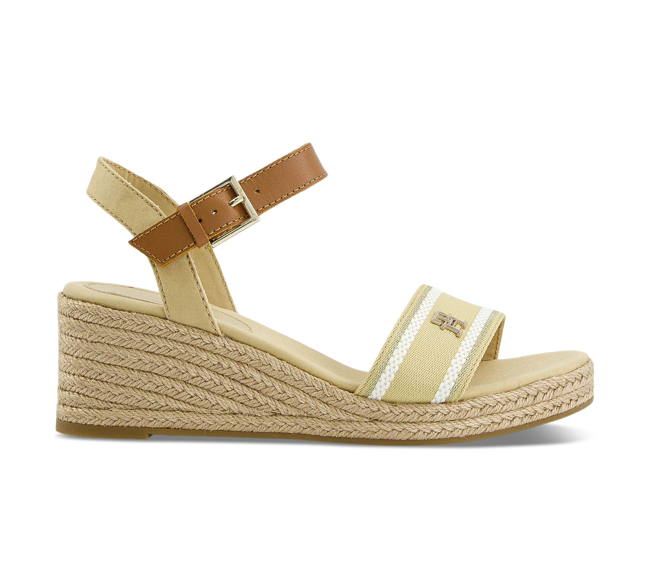 Tommy Hilfiger Keilsandaletten beige/taupe