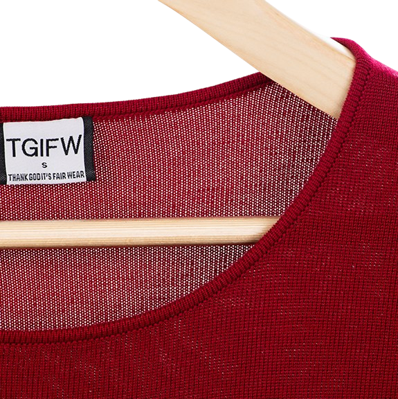 Bambus Sweater rot