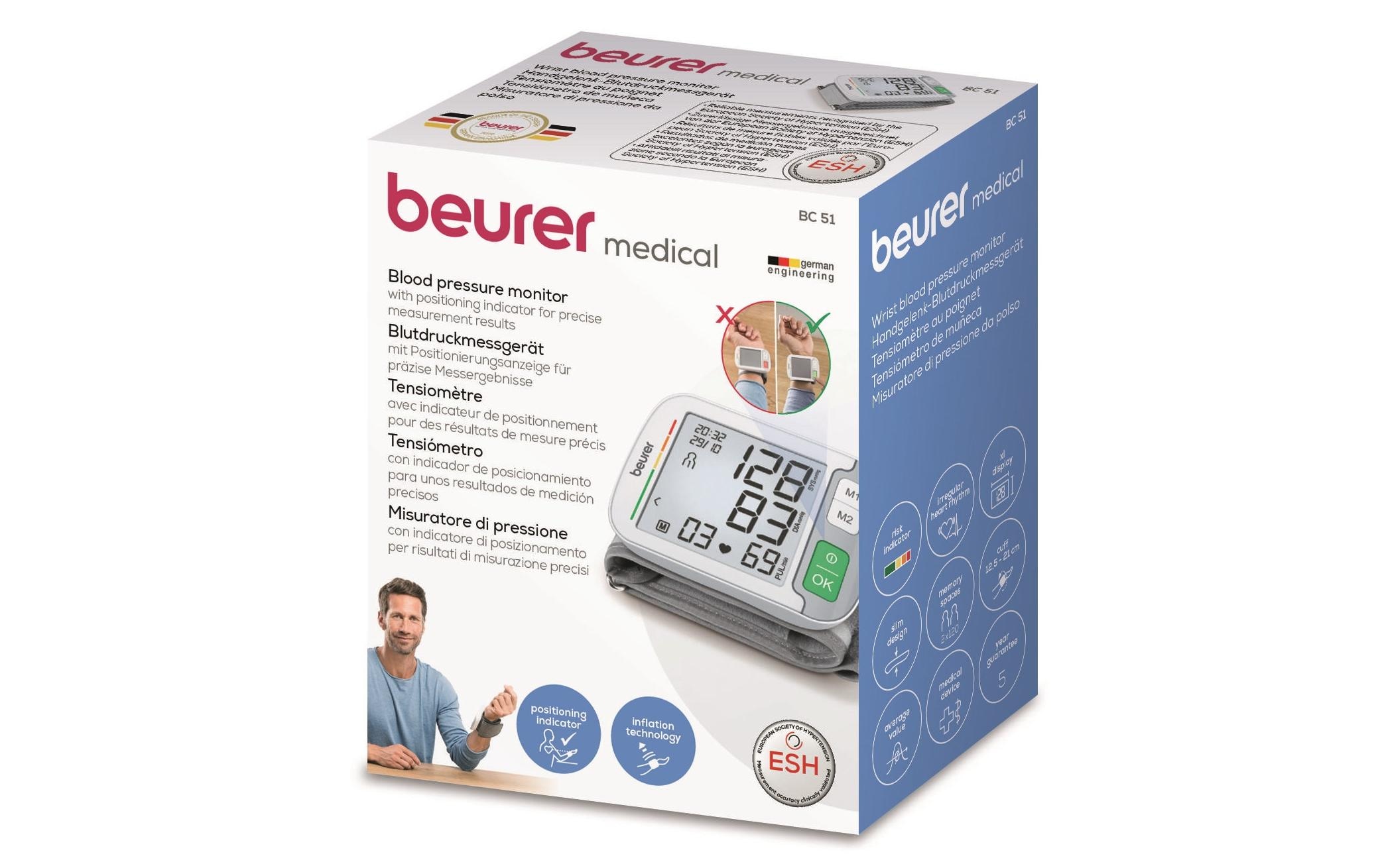 BEURER Blutdruckmessgerät »BC51«