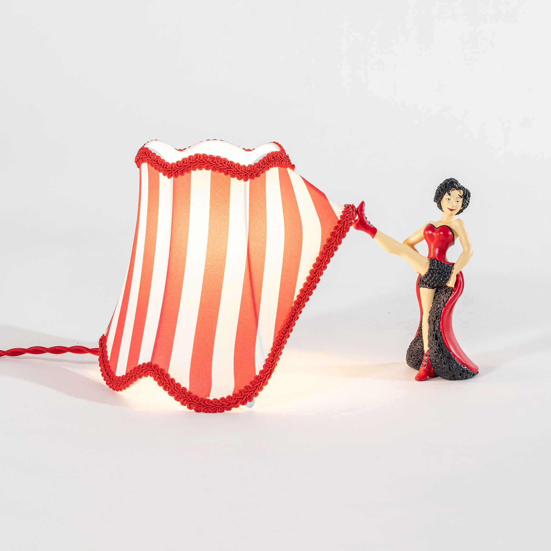 CIRCUS ABATJOUR - SUPER JIMMY - Lampe de table tissu | Blanc