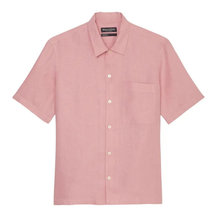 Marc O'Polo Camp Collar Linen Overhemd Heren