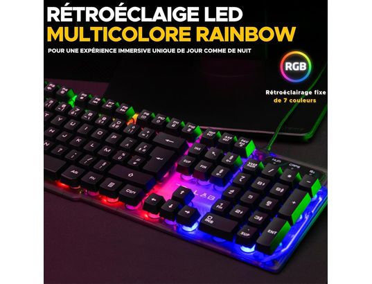 THE G-LAB - Clavier gamer KEYZ NEON