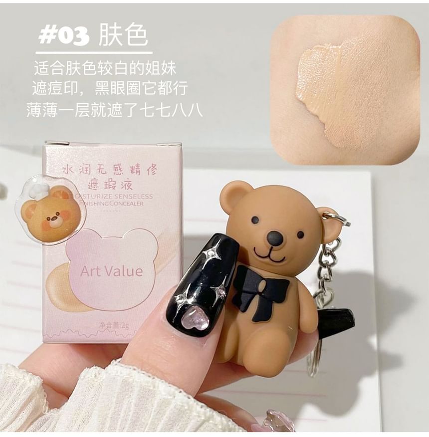 Art Value - Bear Keychain Moisturizing Concealer - 3 kleuren
