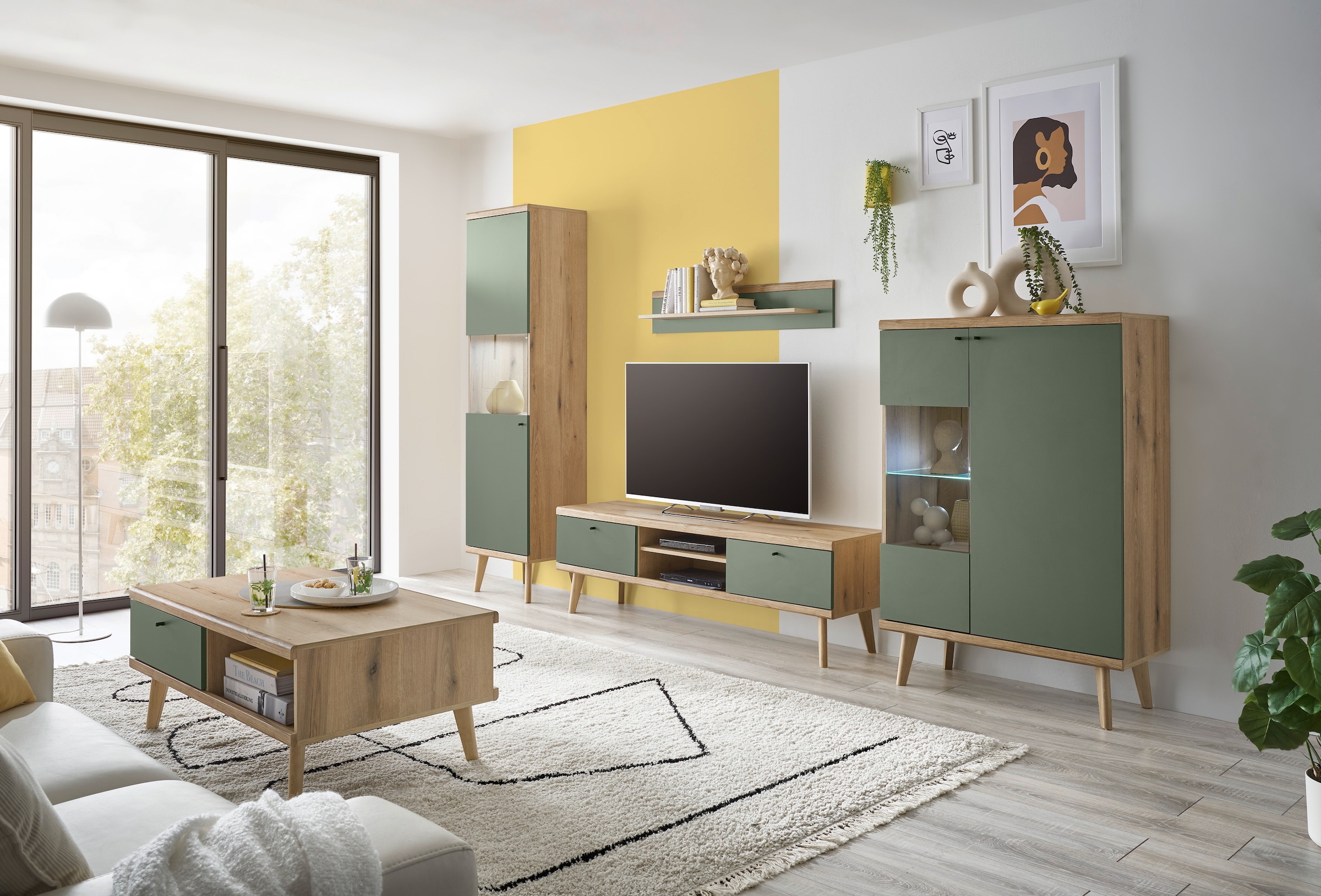INOSIGN Wandboard »MAVAS« in moderner Trendfarbe, Breite 107 cm