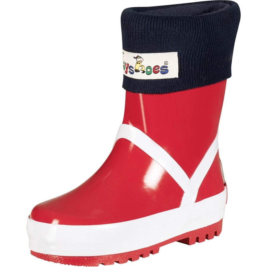 Playshoes Fleece-Stiefelsocke marine