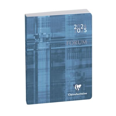 Agenda Metric - 1 jour par page - 12 x 17 cm - noir - Exacompta