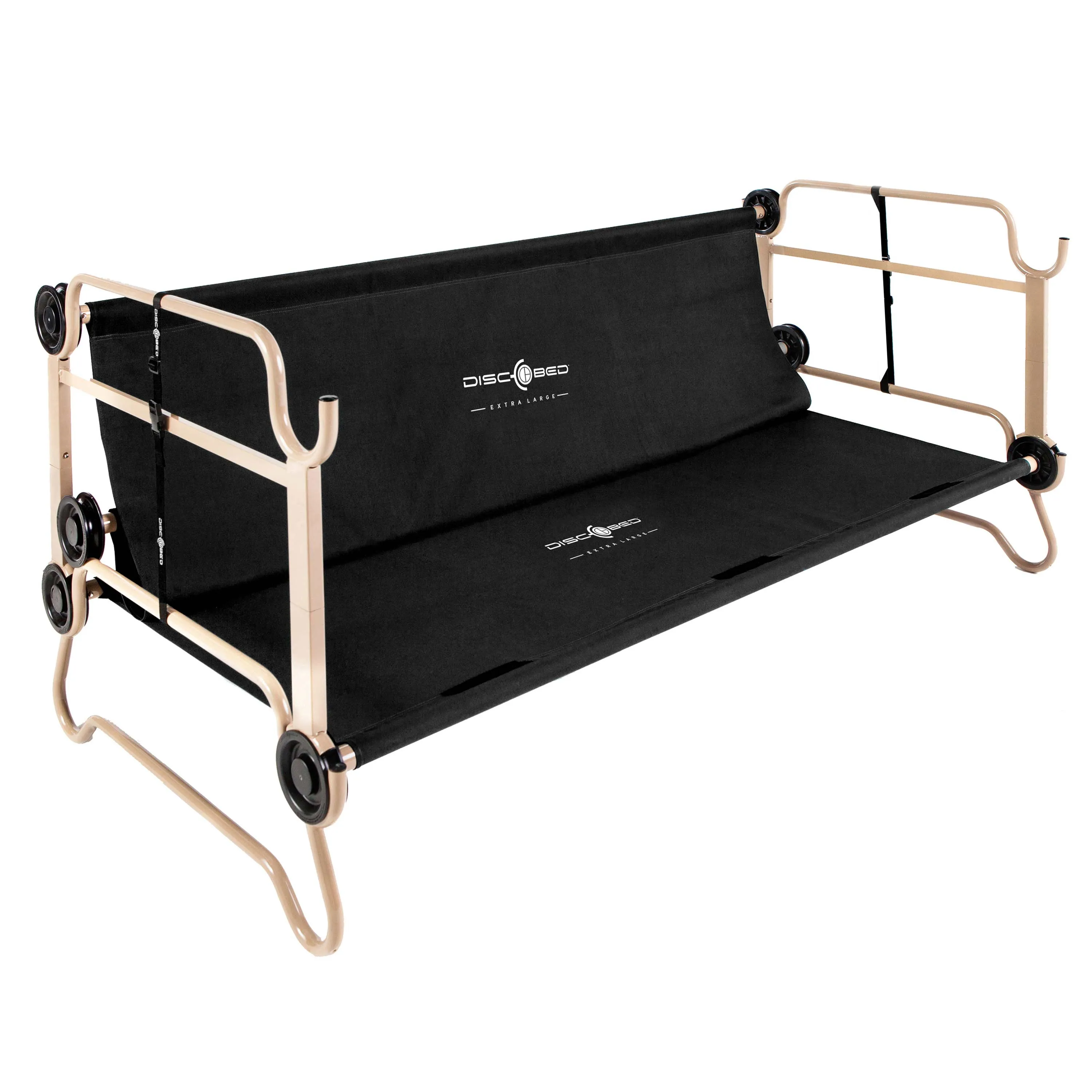 Disc-O-Bed -  Disc-O-Bed Feldbett Disc-O-Bed XL mit Seitentaschen schwarz