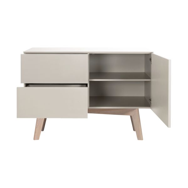 Kidsmill Sixties Commode - Oatmeal / Eiken