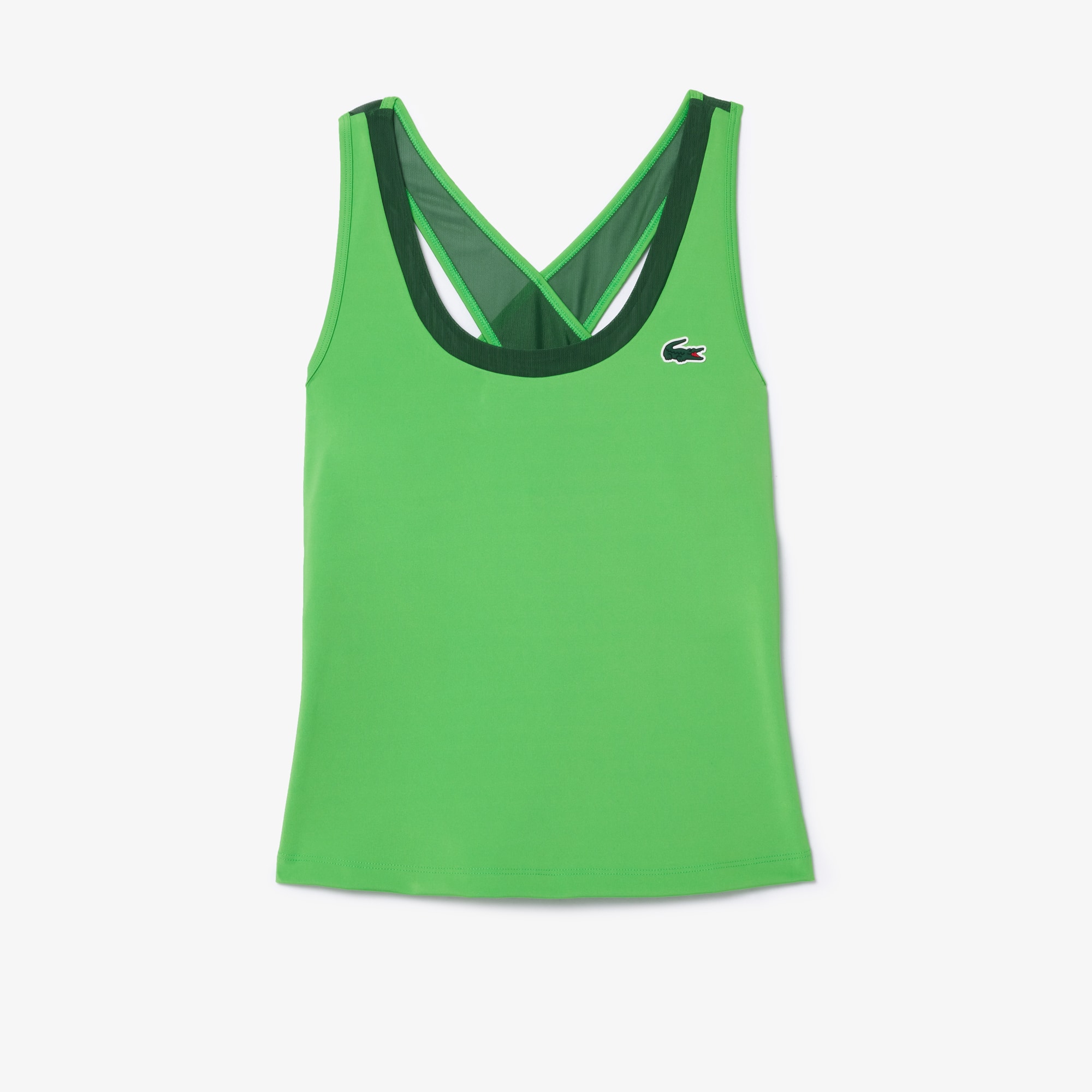 Débardeur Sport Ultra-Dry stretch T-Shirts - Vert - Lacoste - Femme