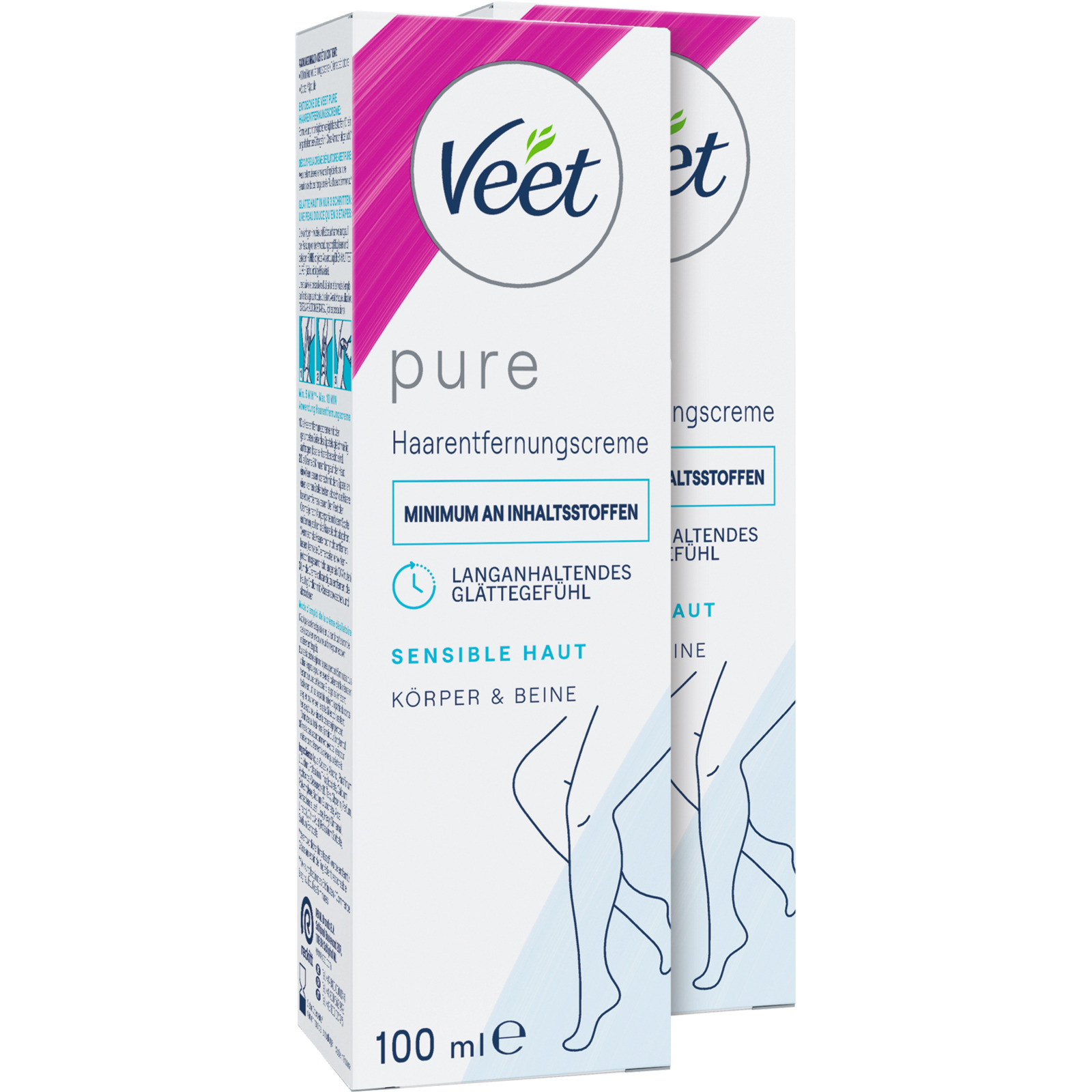 Veet Creme für sensible Haut 2 x 100 ml