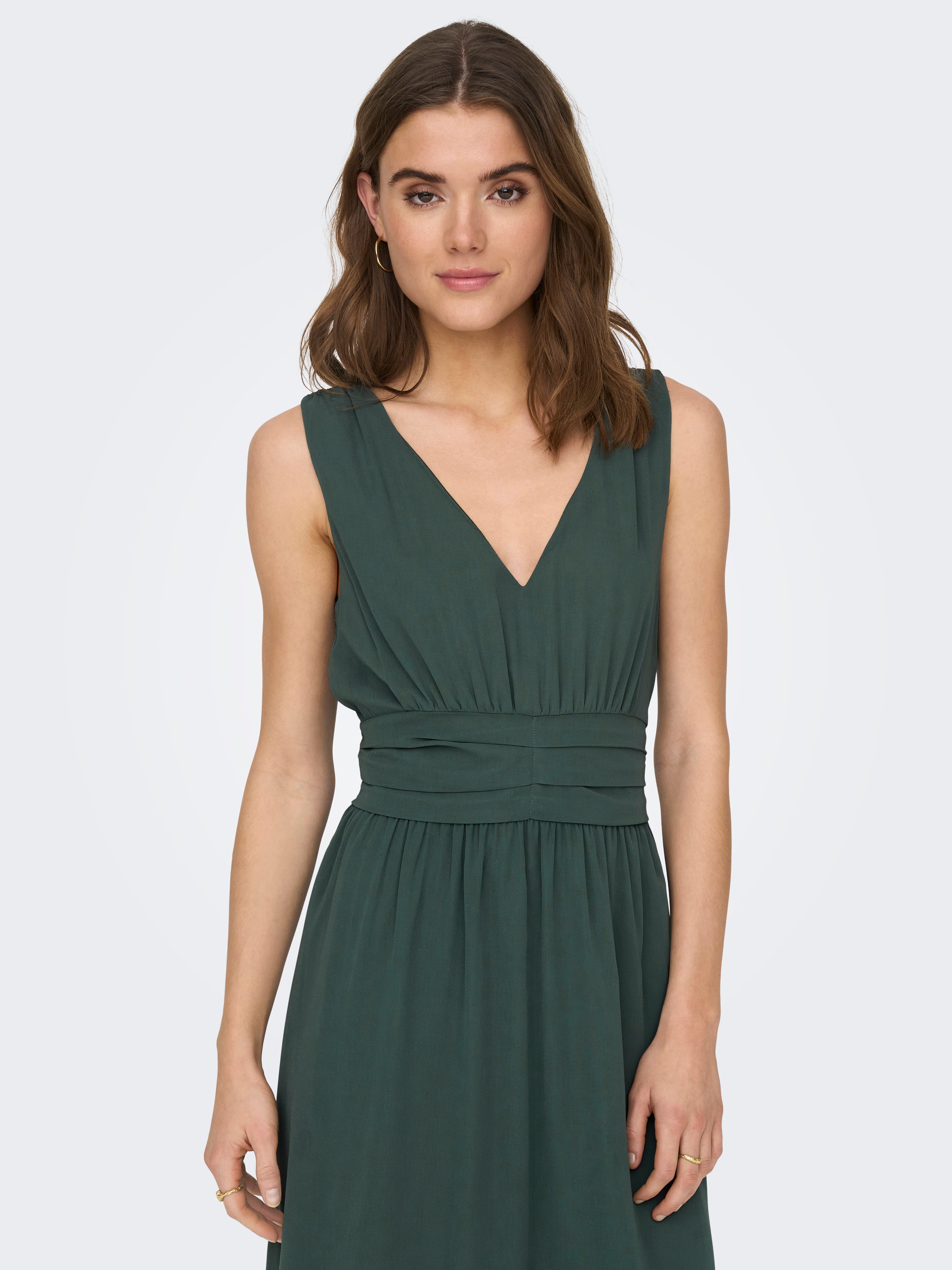 ONLSTAR Midikleid Balsam Green