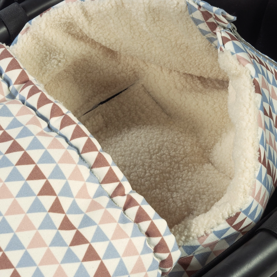 Walking Mum Winterfußsack Gruppe 0 Oliver blau