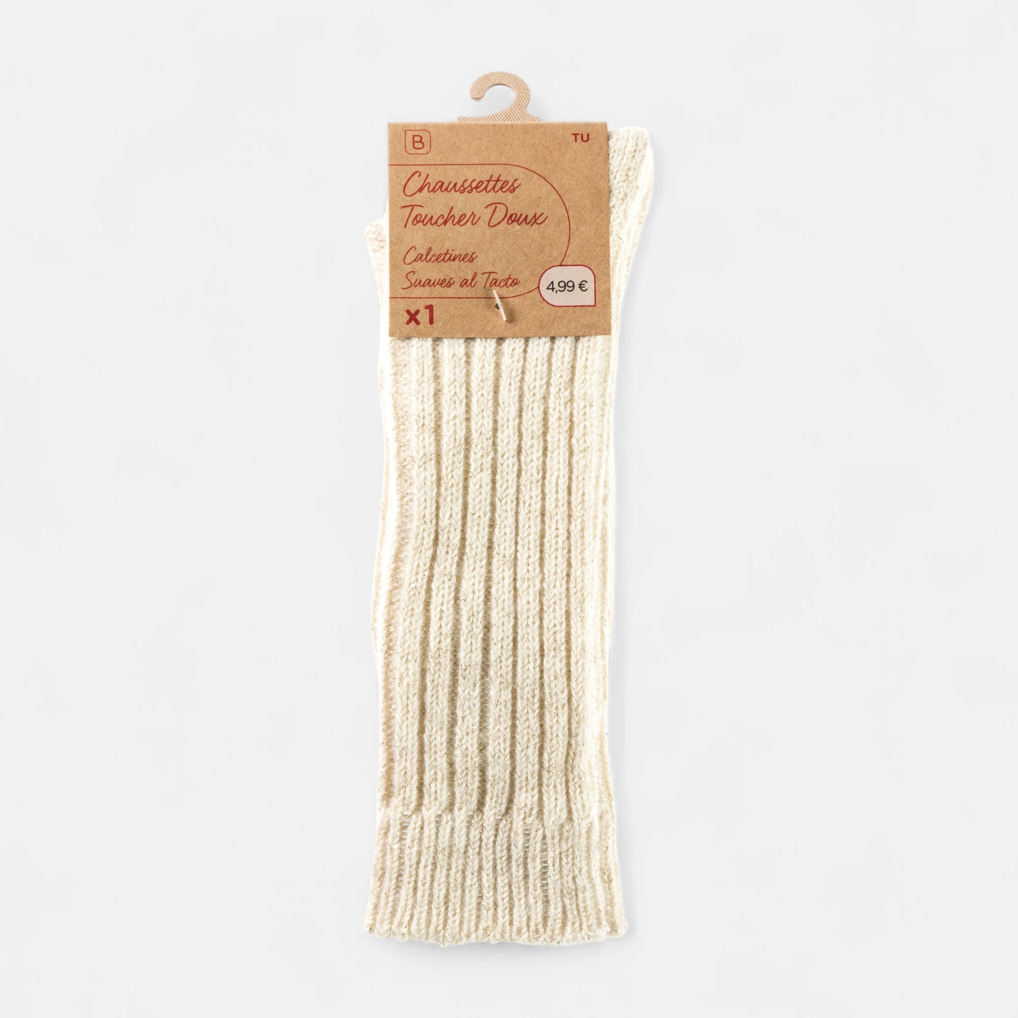 Chaussettes Femme ecru