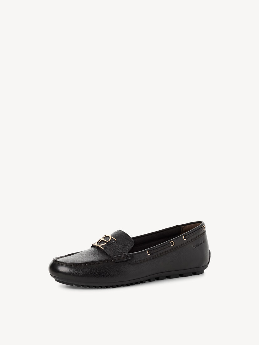 Leren Mocassin - zwart