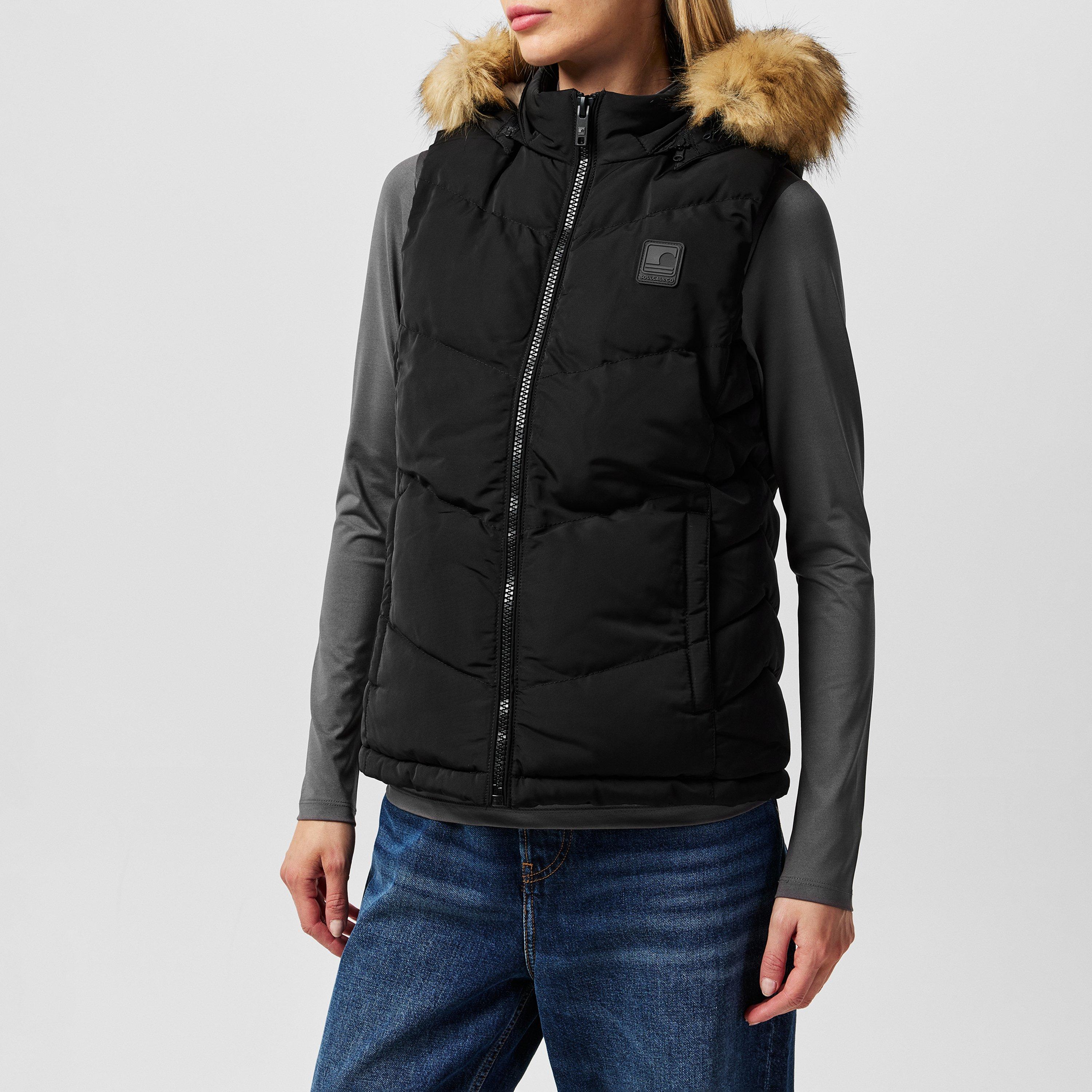SoulCal 2Zip Gilet Ladies