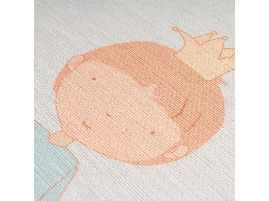 Tapis Rond Enfant Imprimé 