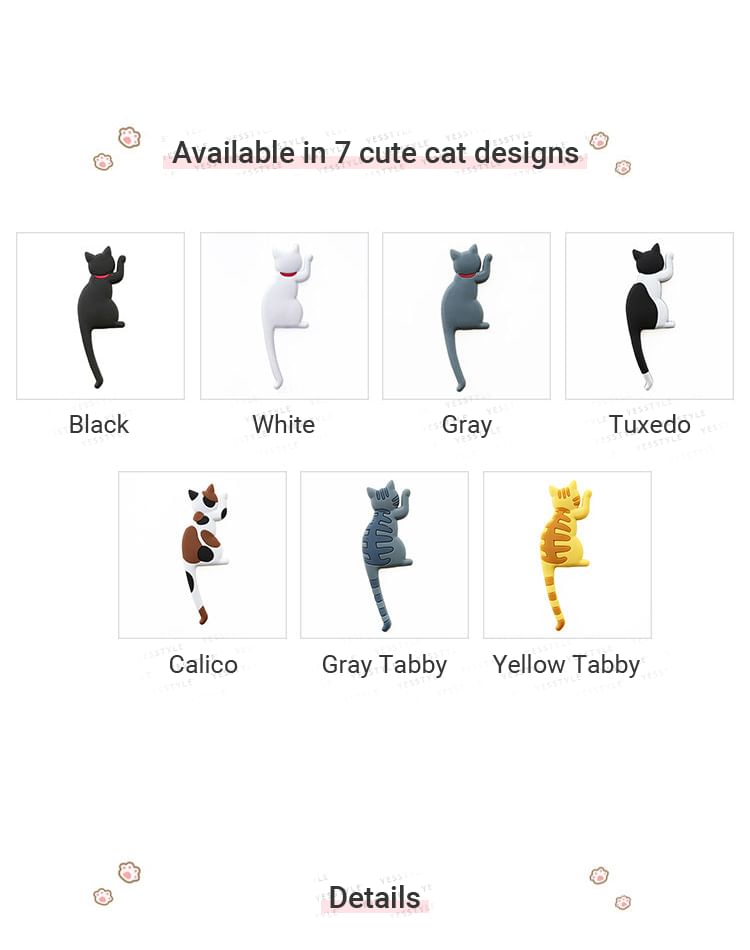 Schattige essentials - Kattenmagneet