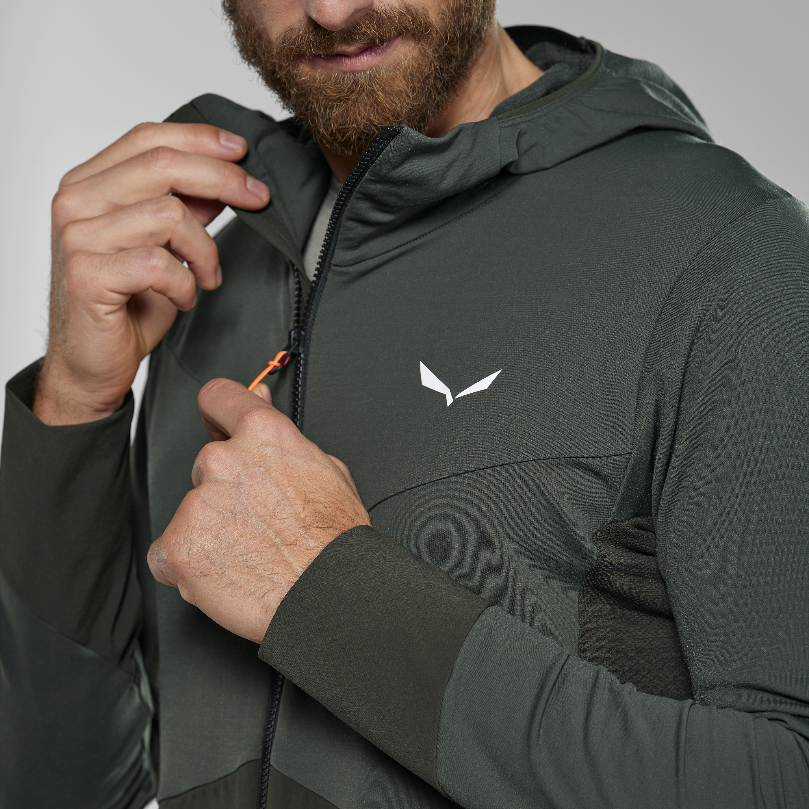 Puez Merino Durastretch Kapuzenkjacke Herren