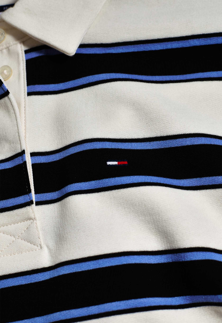 Tommy Jeans Stripe Rugby Poloshirt