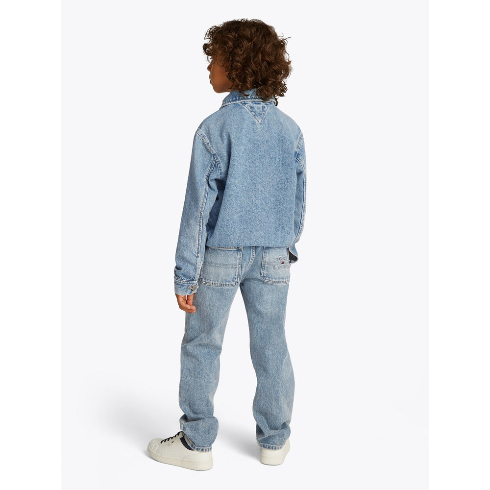 Køb Tommy Hilfiger Random Ivy Relaxed Denim Jakke