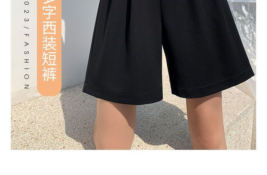 Sienne - Hoge taille wijde jurk shorts