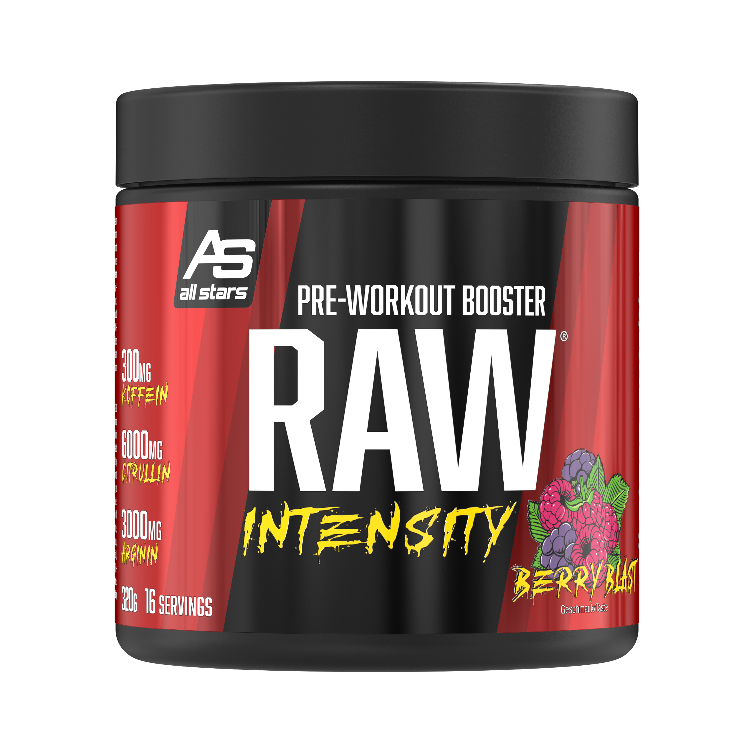 RAW Intensity - 320g - Berry Blast