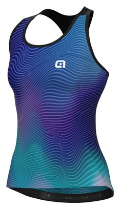 Maillot Sans Manches Femme Alé Onda Bleu