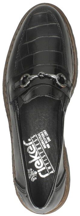 Rieker Mocassin zwart