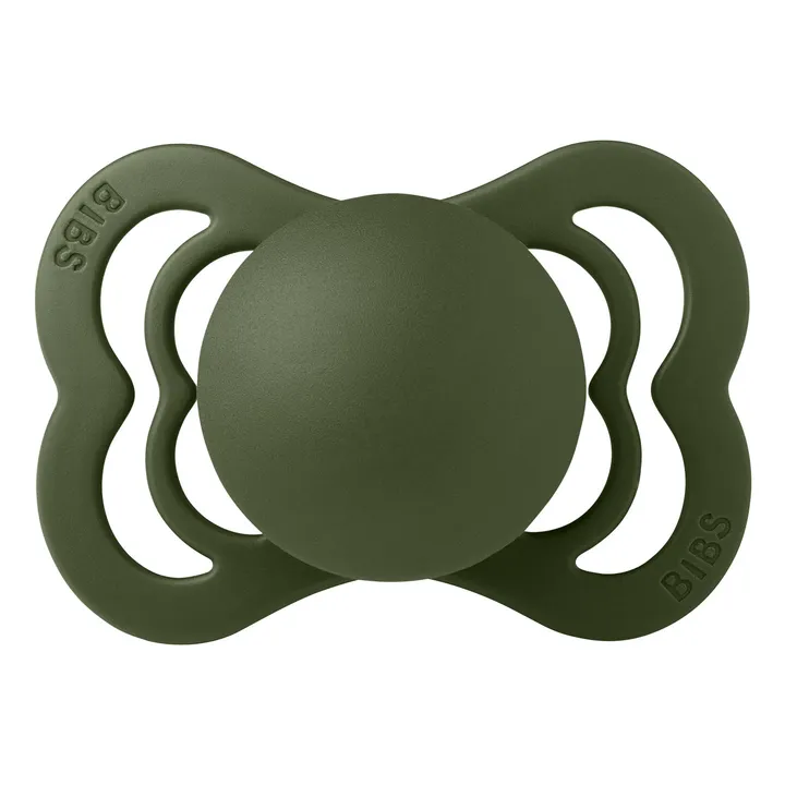 Bibs Tétines en silicone Supreme - Set de 2 | Vert foncé