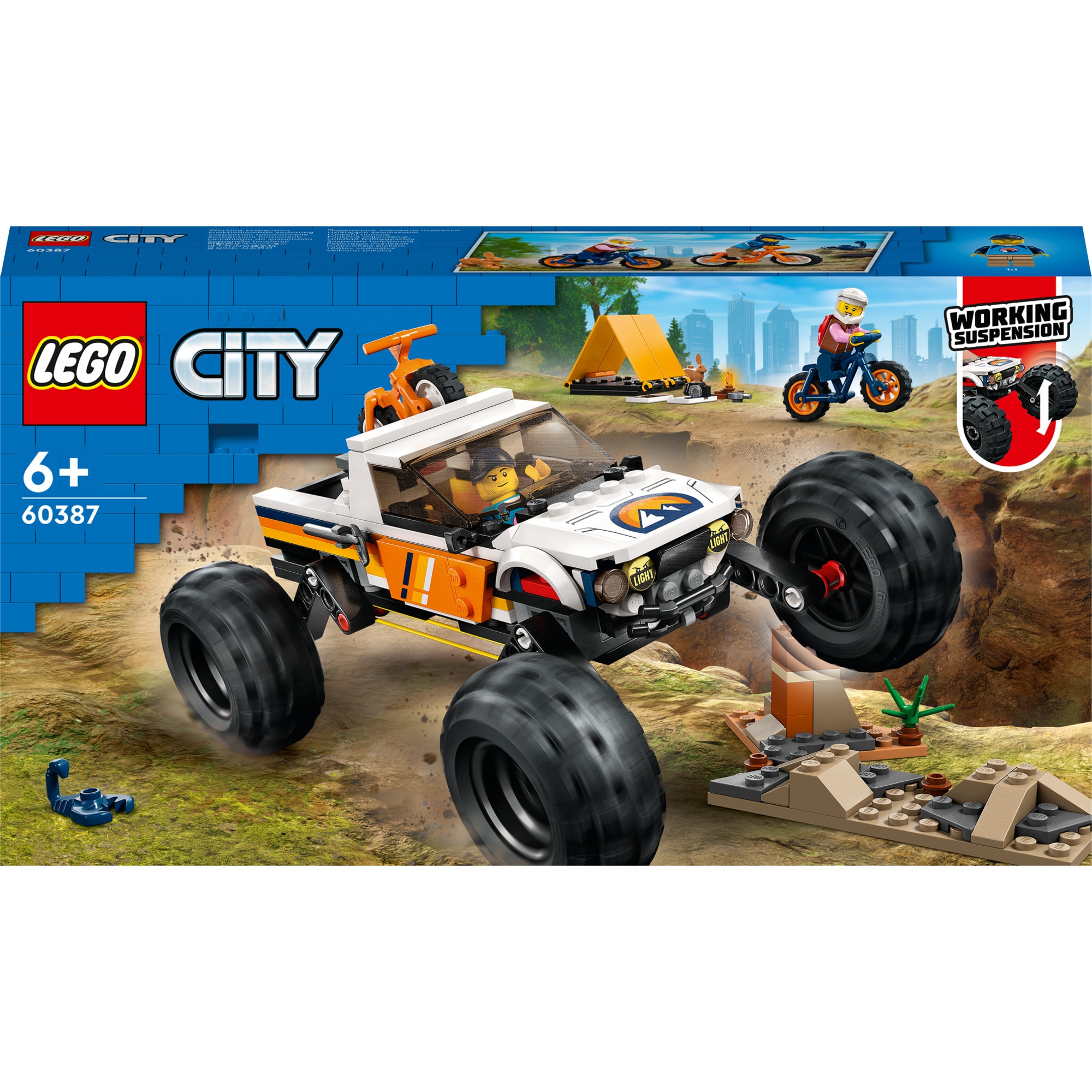 LEGO Konstruktionsspielzeug City Offroad Abenteuer