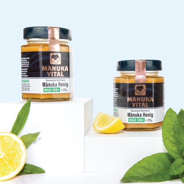 MANUKA VITAL Manuka Honig MGO 100+  - Original, zertifiziert und natürlich aus Neuseeland