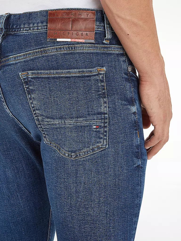 TOMMY HILFIGER Jeans Slim Fit blau