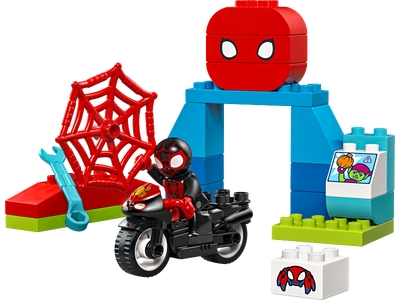LEGO De motoravonturen van Spin (10424)