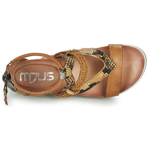 Mjus - TAPASITA - Marron / Pyton