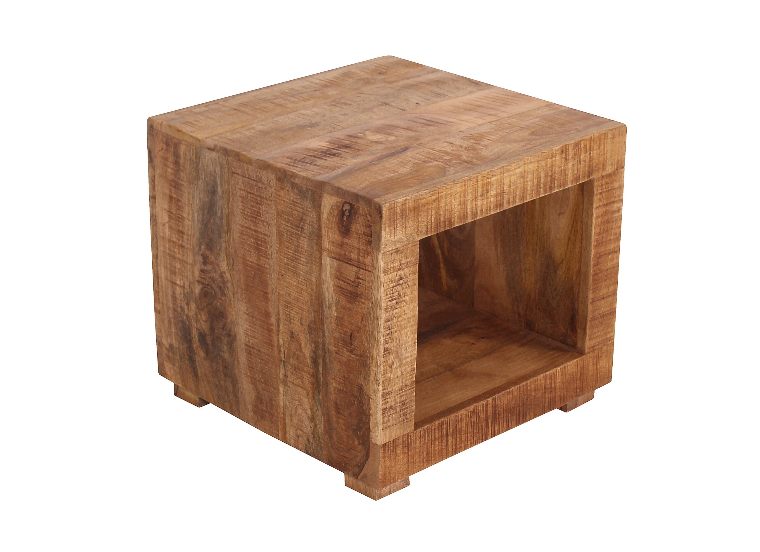 Couchtisch 50x50 Massivholz Tisch Sofatisch Beistelltisch Wohnzimmertisch