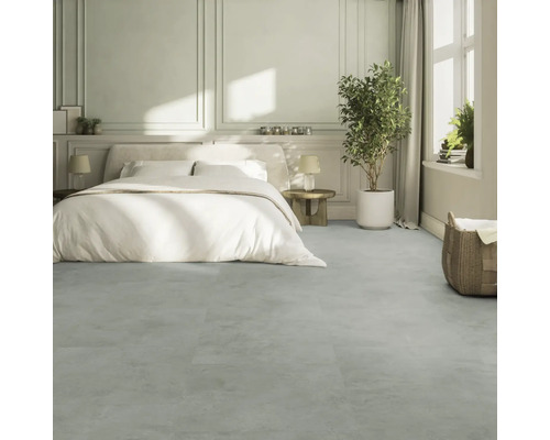 Vinyl plank Dryback 55 Marmi Green, om te verlijmen, 61x61 cm