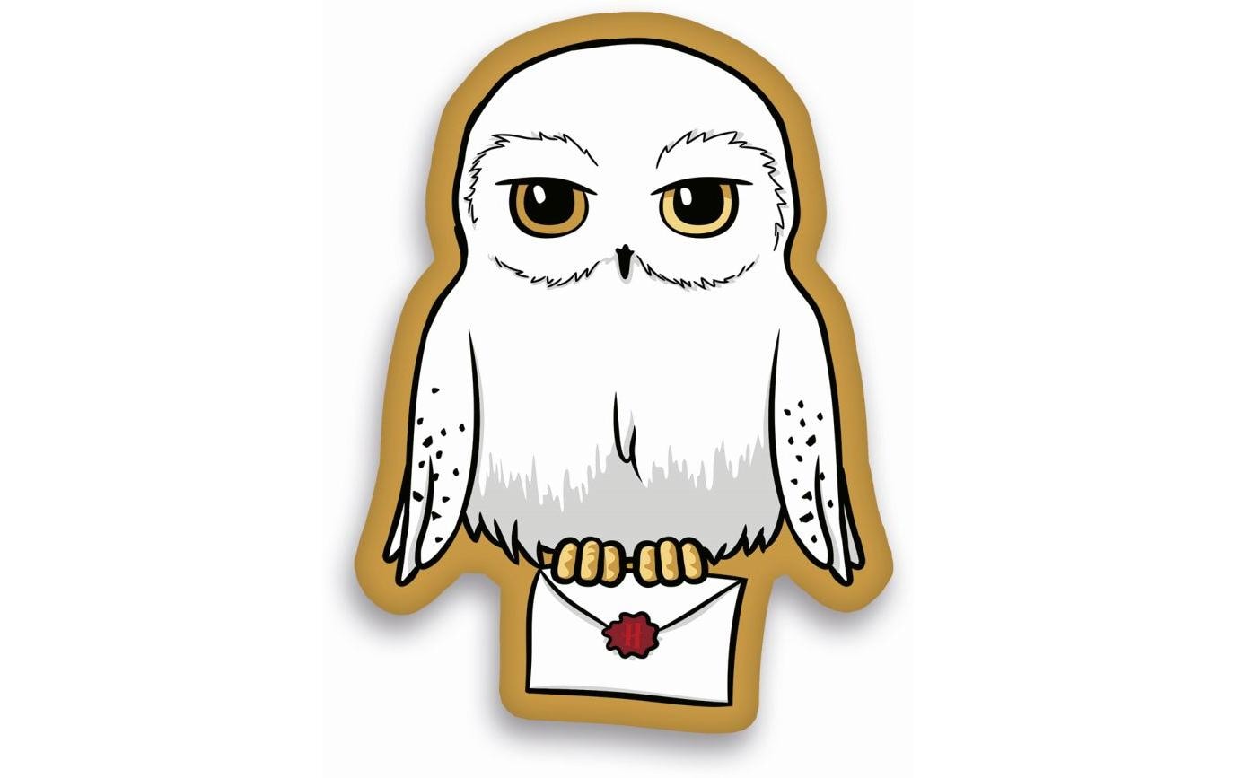 Kissen Harry Potter Hedwig 20 x 35 cm, Gelb/WeissDekokissen