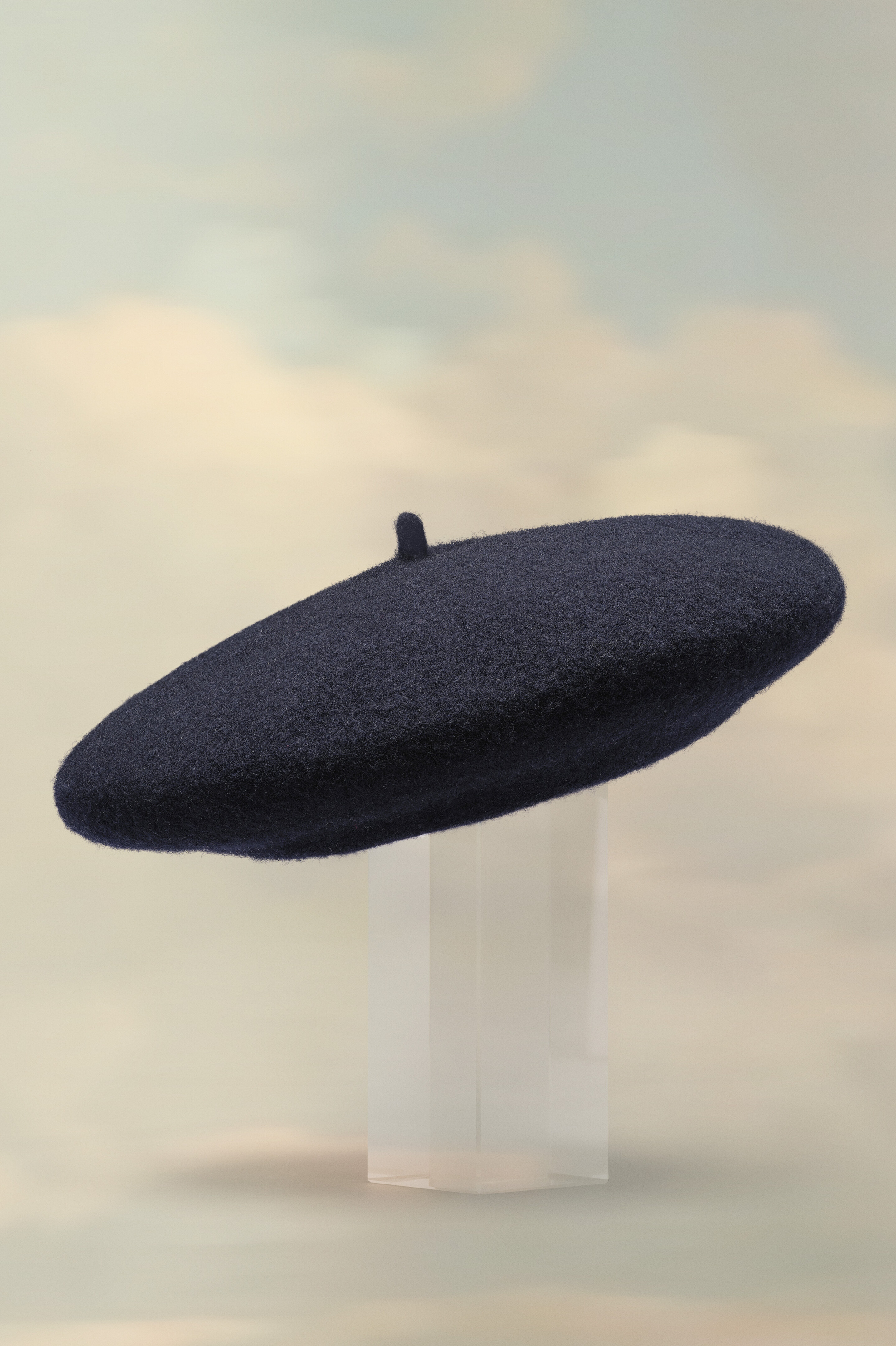 Béret de laine Bleu Navy
