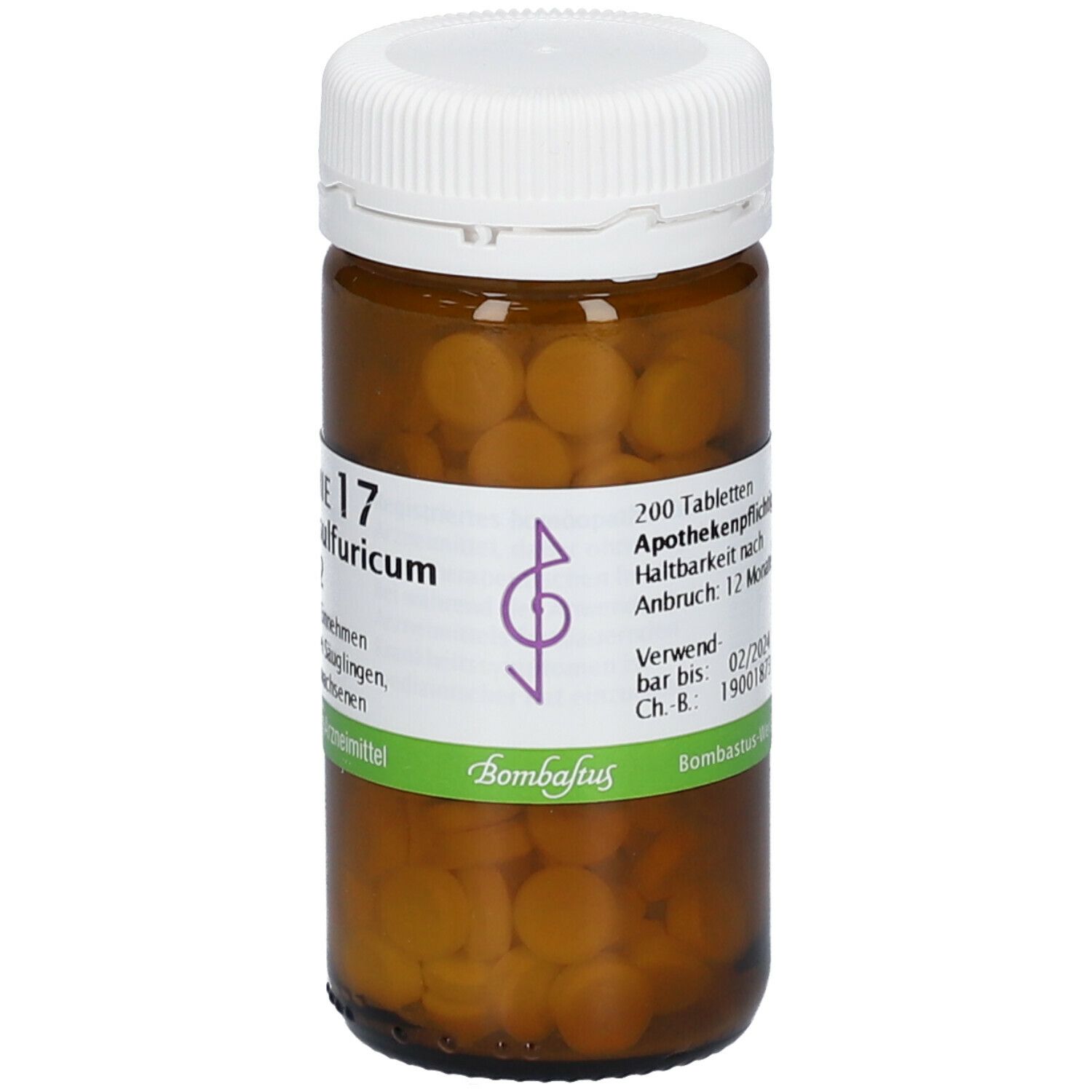 BIOCHEMIE 17 Manganum sulfuricum D 12