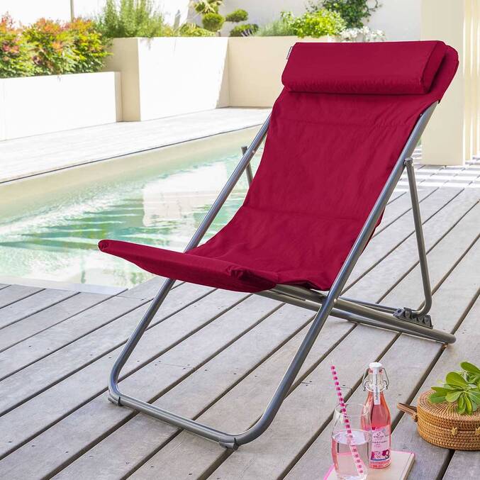 Chilienne de jardin pliante JUBBA Grenade & Graphite