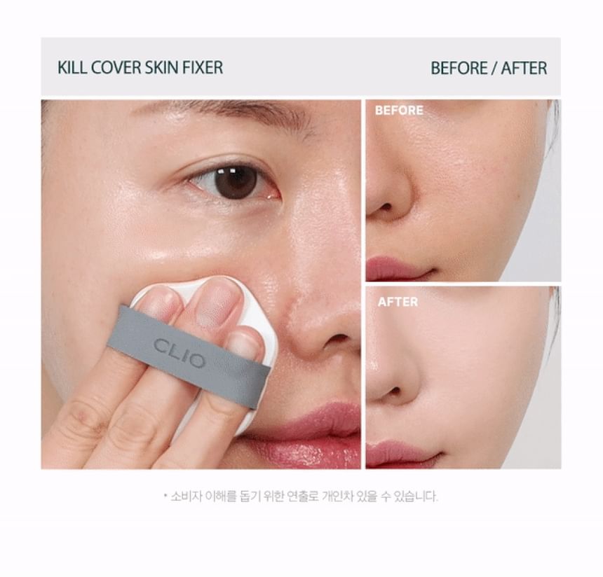 CLIO - Kill Cover Skin Fixer Cushion Navulling Alleen - 3 Kleuren
