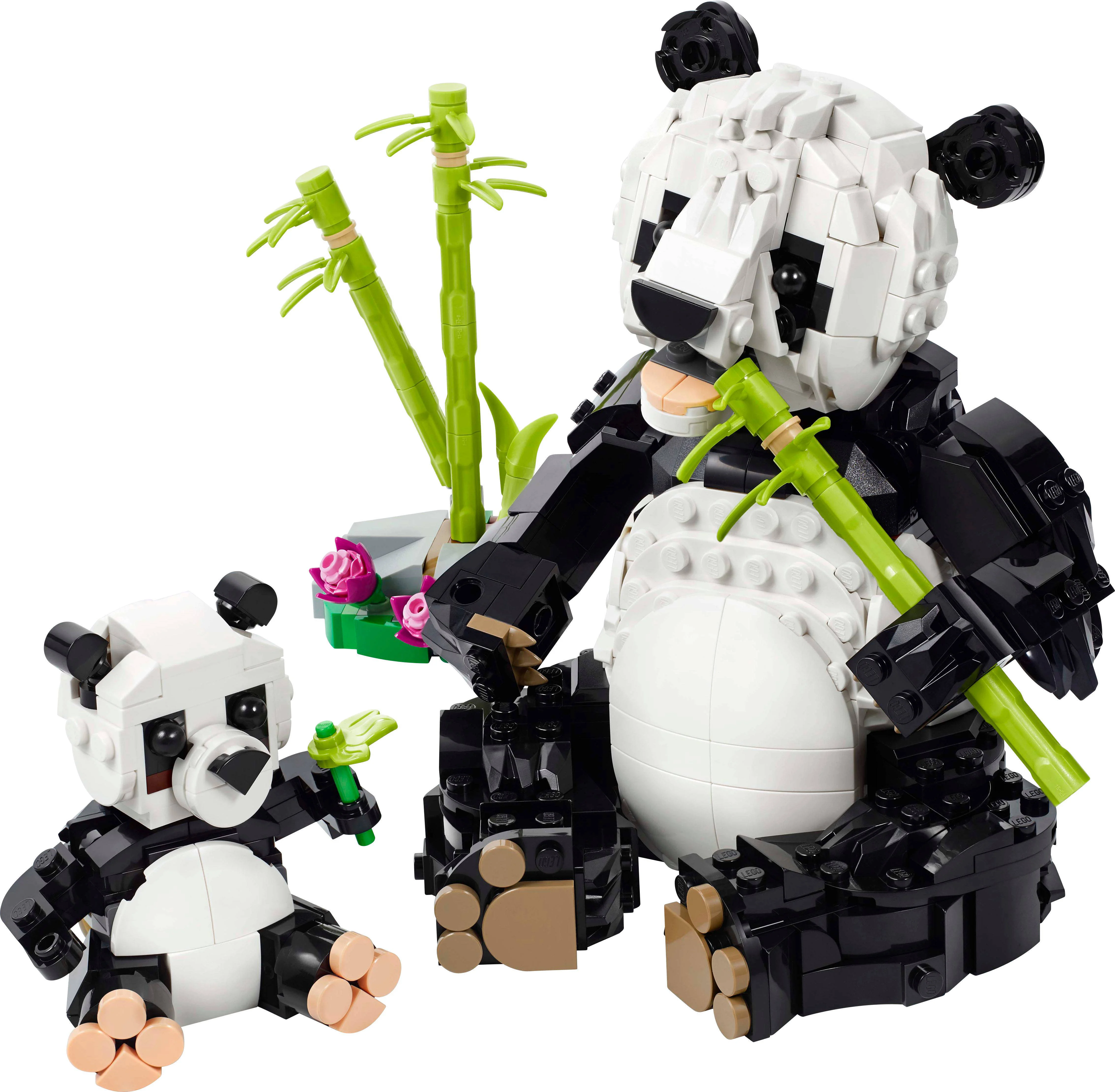 LEGO 3in1 Wilde dieren: pandafamilie speelset 31165